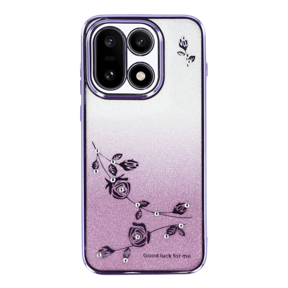 (Purple) Kadem For Oneplus 15 5G Case Flower Tpu Flexible Gradient Phone Cover Purple 6914296977707