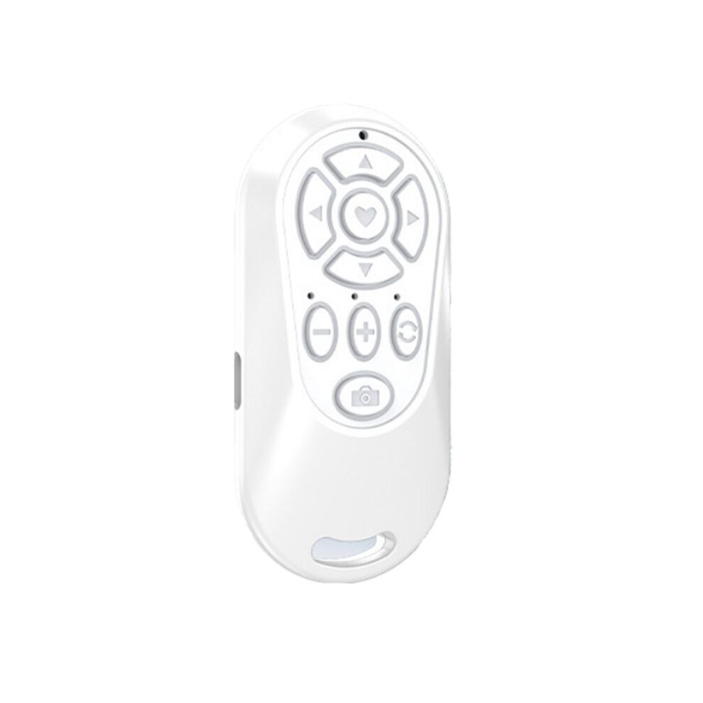 Wireless -Compatible Remote Control Button Controller Self-Timer Camera Stick Shutter Release Phone White