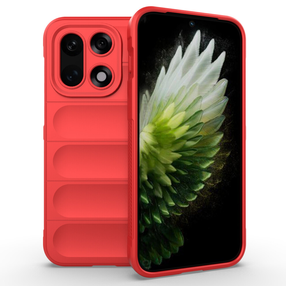 (Red) Amorus For Oneplus 15 5G Case Shockproof Soft Tpu Rugged Phone Back Cover Red 6914292160110