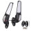 Motorcycle Rearview Mirror with Light Mirror Parts Adjustable Spoiler Reverse Mirror Modified 1