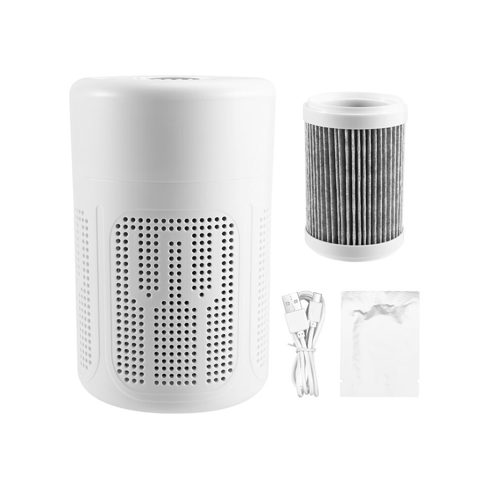Desktop Air Purifier Hepa Filter With Negative Ion Technology Eliminates Formaldehyde Odors Smoke And Dust Particles 6033325079721