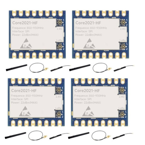 4PCS Core2021- Core2021 LoRa Dual Band Module 850MHz-930MHz LR2021 Low Power Multi-Protocol IoT LoRaWAN  Home