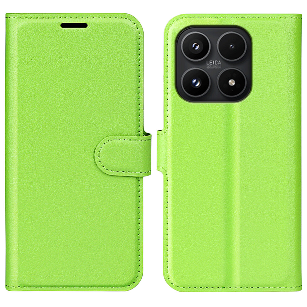 (Green) For Xiaomi 17 Case Litchi Texture Shockproof Leather Wallet Phone Cover Green 6914292809958