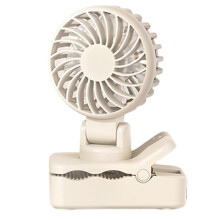Ventilador Multifuncional con Clip para Sombrilla: Ventilador Portátil Recargable por USB para Exteriores y Transmisiones en Vivo, Como Se