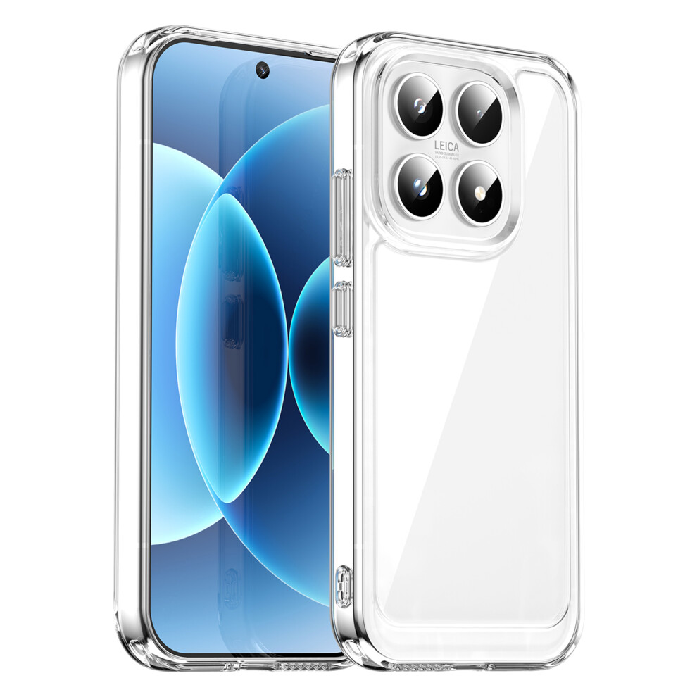 (Transparent) For Xiaomi 17 Case Tpu + Acrylic Protective Clear Phone Cover 6914291677466