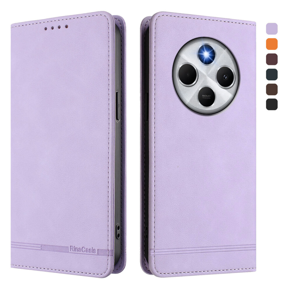 (Light ) For Xiaomi Poco M7 5G / Xiaomi Redmi 14C 4G / Xiaomi Redmi 14R 5G / Xiaomi Redmi A4 5G / Xiaomi Poco C75 4G Case Rinacas Purple 6914293731739