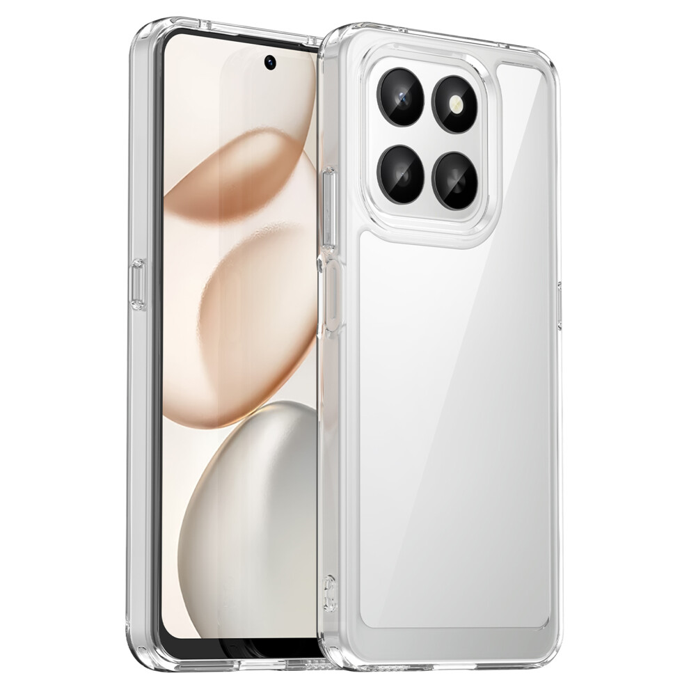 (Transparent) Phone Case For Honor 400 Smart 4G / 400 Smart 5G / X7d 4G / X7d 5G Tpu + Acrylic Protective Clear Cover 6914297070735