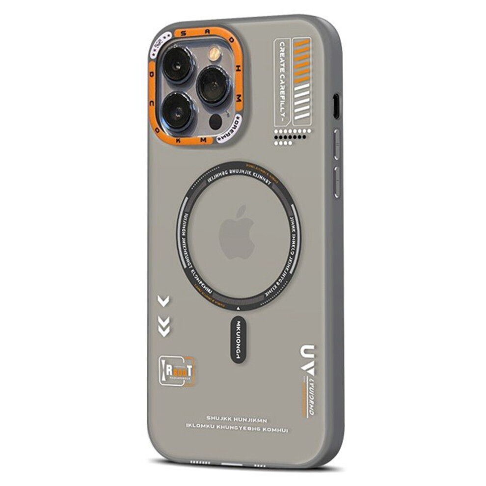 (Titanium ) Paika M1 Series For Iphone 16 Pro Case Compatible With Magsafe Matte Pc + Tpu Phone Cover Grey 6914294420779