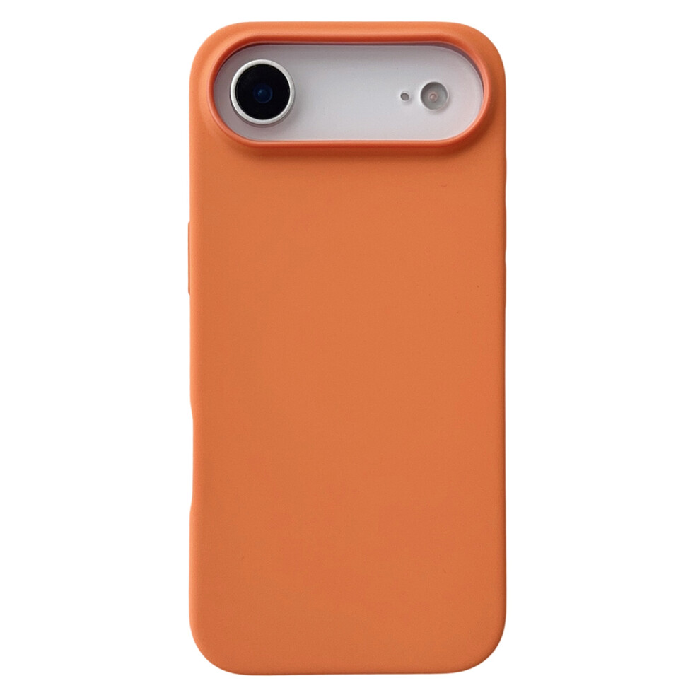 (Orange) For Iphone Air Compatible With Magsafe Liquid Silicone Phone Back Cover (No Logo) Orange 6914297557960