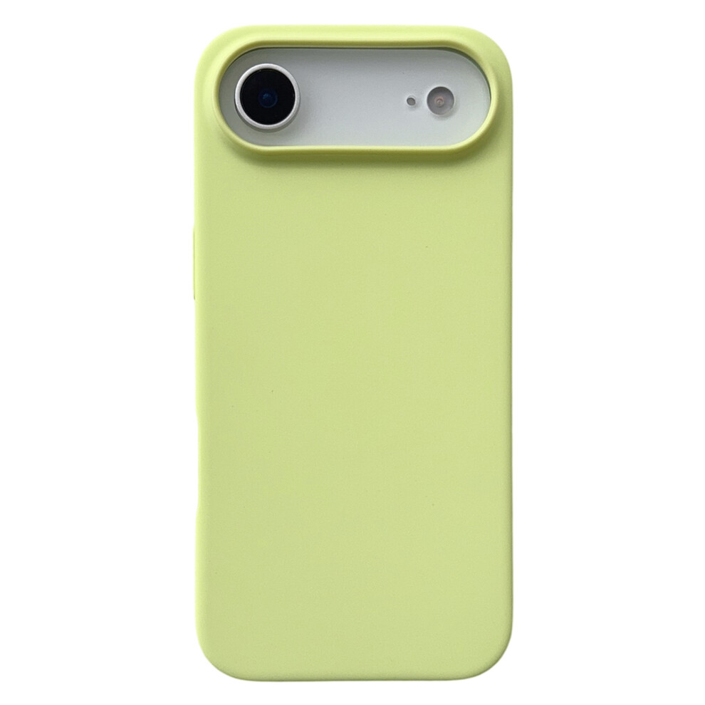 (Yellow) For Iphone Air Compatible With Magsafe Liquid Silicone Phone Back Cover (No Logo) Yellow 6914298596227
