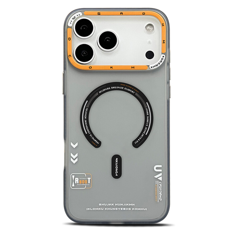 (Titanium ) Paika M1 Series For Iphone 17 Pro Case Compatible With Magsafe Matte Pc + Tpu Phone Cover Grey 6914298946268
