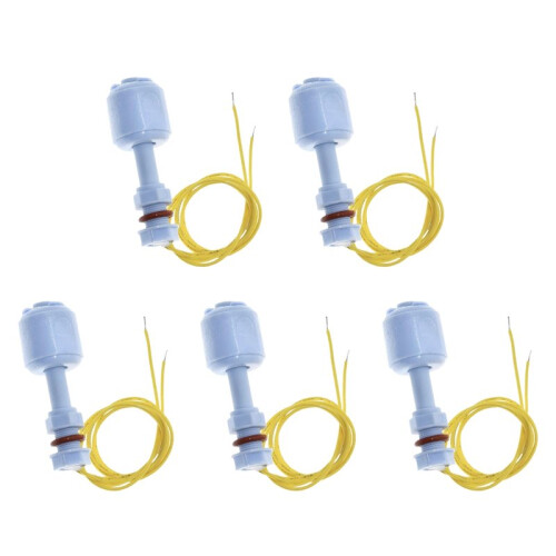 5pcs PP Plastic Small Float Liquid Level  - Water Level  / Liquid Level Sensor,Hydraulic Liquid Level Sensor