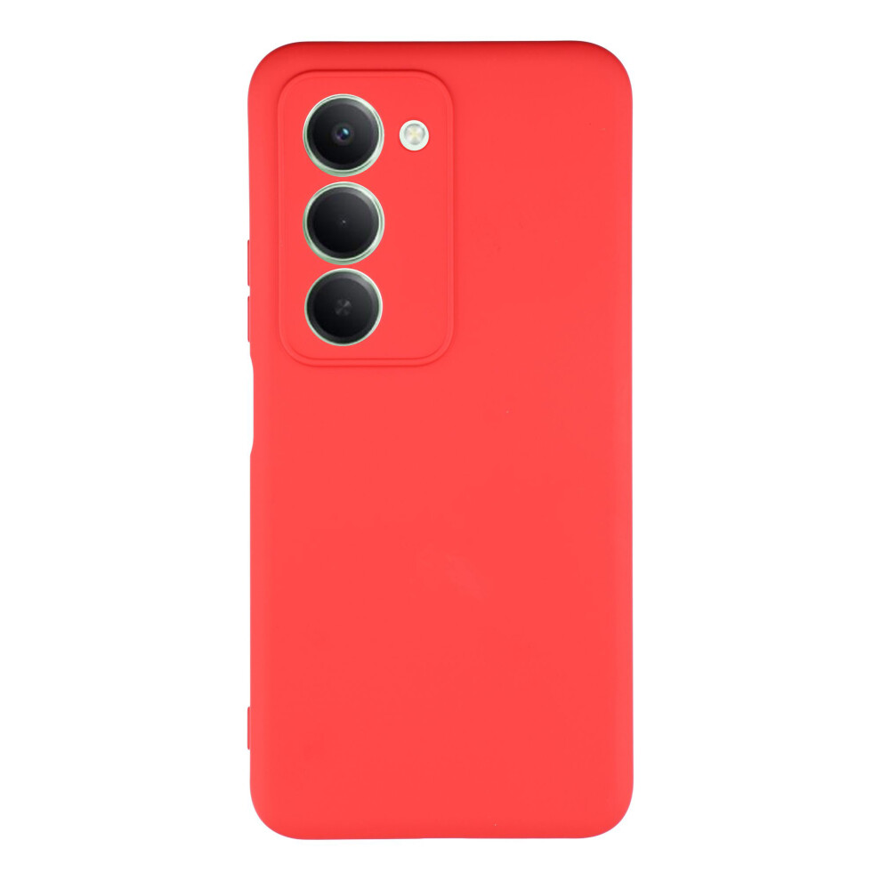 (Red) Amorus For Xiaomi Mi 15 5G (Global) (169Mm) Case Precise Cutouts Tpu Fiber Lining Shockproof Phone Cover Red 6914299628958
