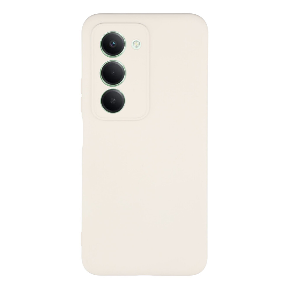 (White) Amorus For Xiaomi Redmi 15 5G (Global) (169Mm) Case Precise Cutouts Tpu Fiber Lining Shockproof Phone Cover White 6914295478083