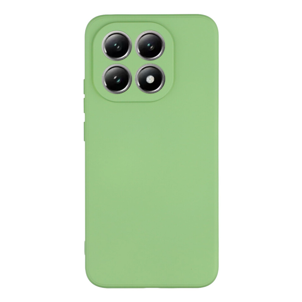 (Matcha ) Amorus For Xiaomi 15T Case Precise Cutouts Tpu Fiber Lining Shockproof Phone Cover Green 6914294376380