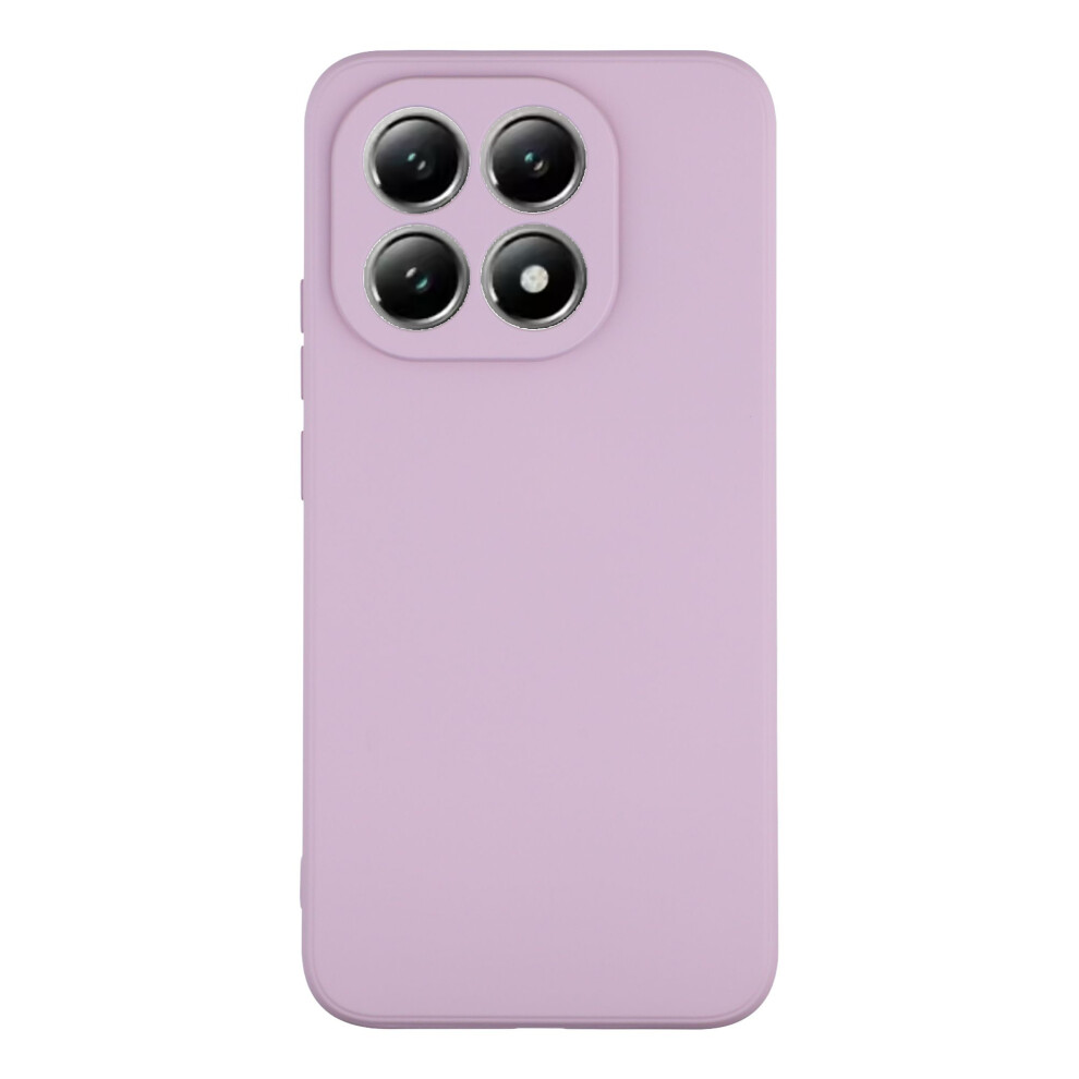 (Purple) Amorus For Xiaomi 15T Case Precise Cutouts Tpu Fiber Lining Shockproof Phone Cover Purple 6914295681520