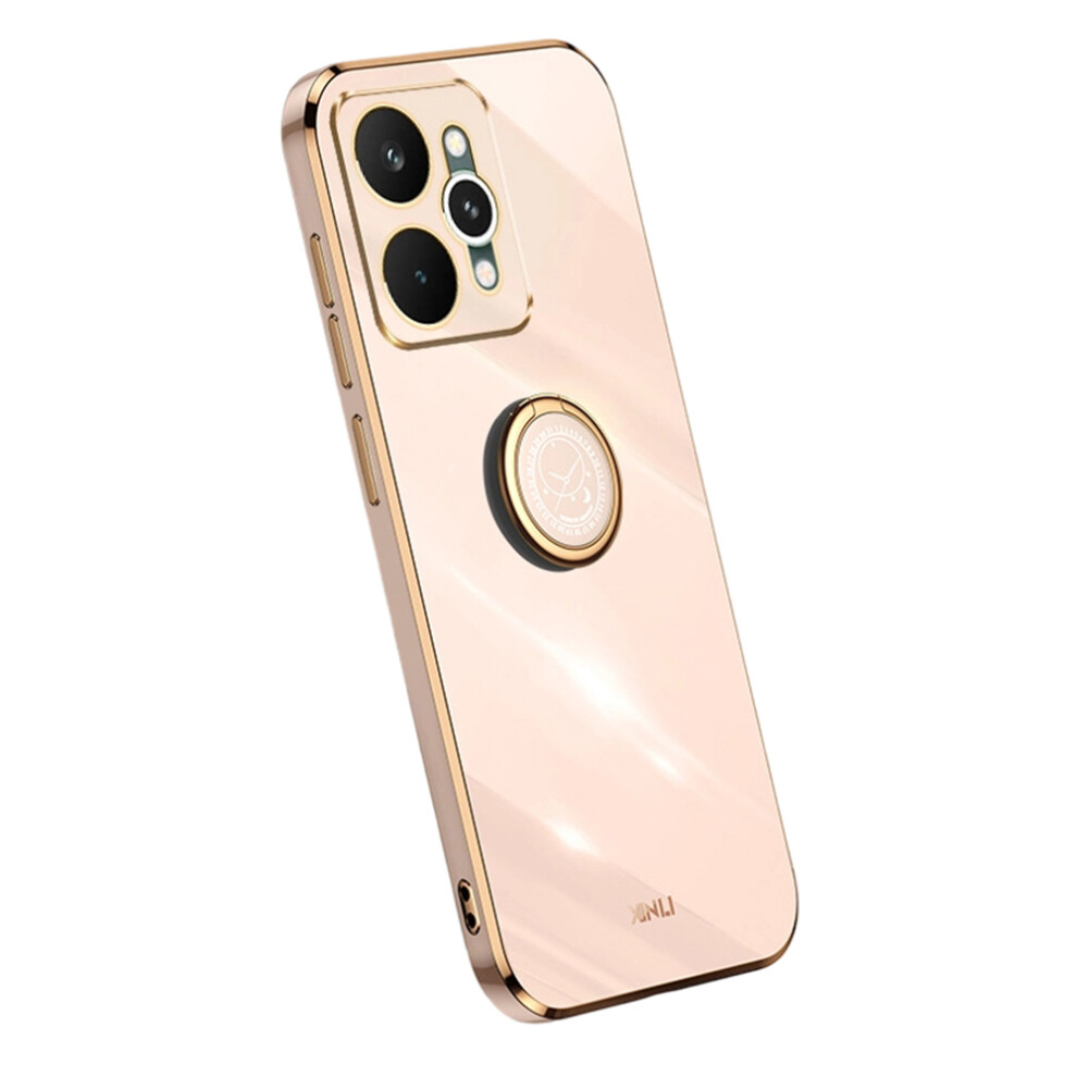 (Pink) Bulk Purchasing Xinli For Realme 15 5G Case Ring Kickstand Electroplating Tpu Phone Cover Pink 6914292874666
