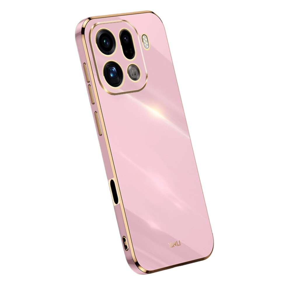 (Purple) Bulk Purchasing Xinli For Oppo Find X9 Pro 5G Case Tpu Phone Cover With Electroplating Frame Purple 6914293643575
