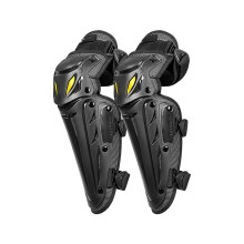 Cycling GuardImpact Resistant Plastic Moisture Wicking Fabric for Sports Black Knee pads