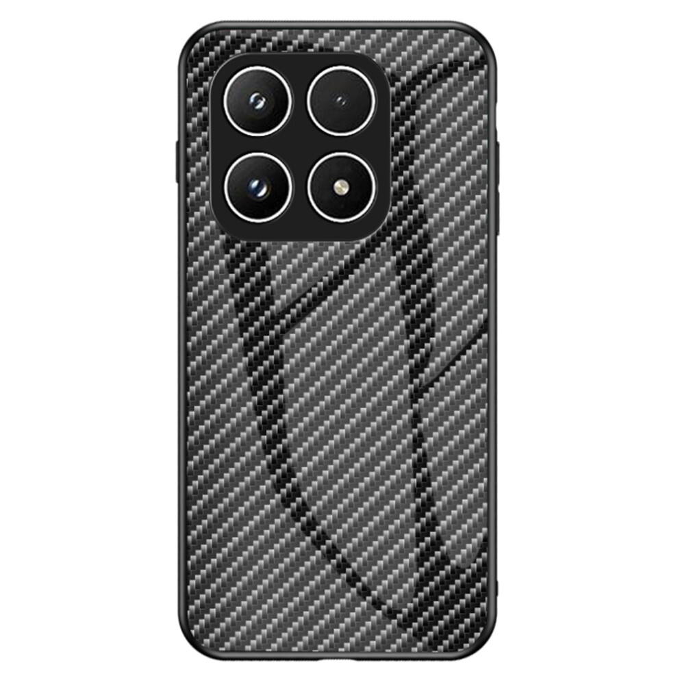 ( Fiber) For Xiaomi 17 Case Tempered Glass Shockproof Phone Cover Black 6914296219548