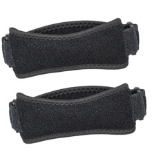 Silicone Paddings Adjustable Patella Knee Brace for Basketball Baseball Soccer Black