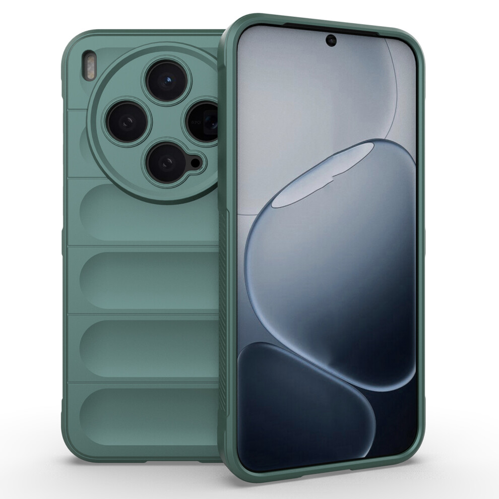(Green) For Vivo X300 5G Case Anti-Drop Soft Tpu Rugged Phone Back Cover Green 6914297622668