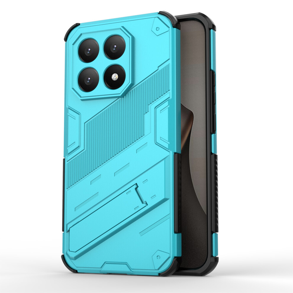 (Baby ) For Xiaomi 15T Case Pc + Tpu Shockproof Phone Cover With Kickstand Blue 6914295337632