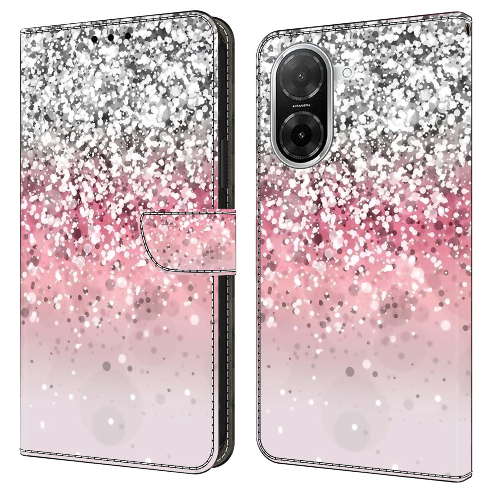 (Gradient) For Xiaomi Redmi A5 4G (171.7Mm) / Poco C71 4G Case Magnetic Clasp 3D Pattern Leather Wallet Phone Cover 6914291895518