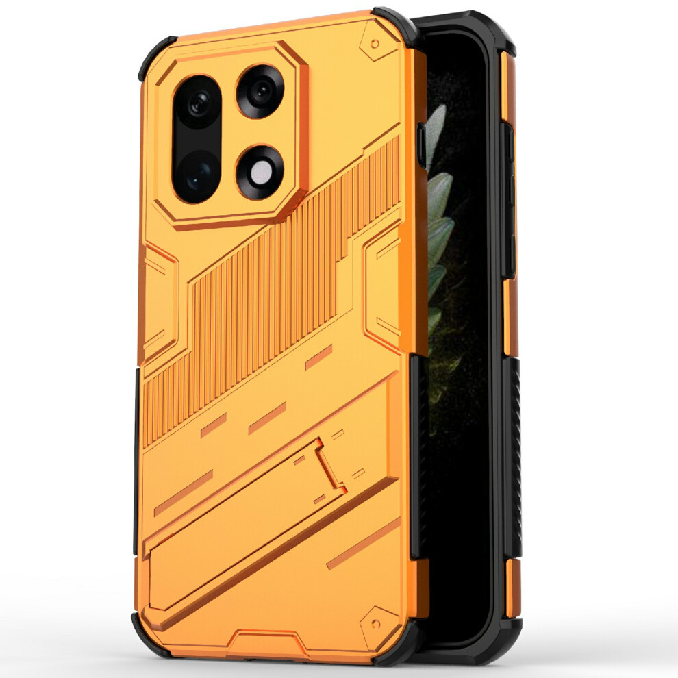 (Orange) For Oneplus 15 5G Case Pc + Tpu Shockproof Phone Cover With Kickstand Orange 6914297623214