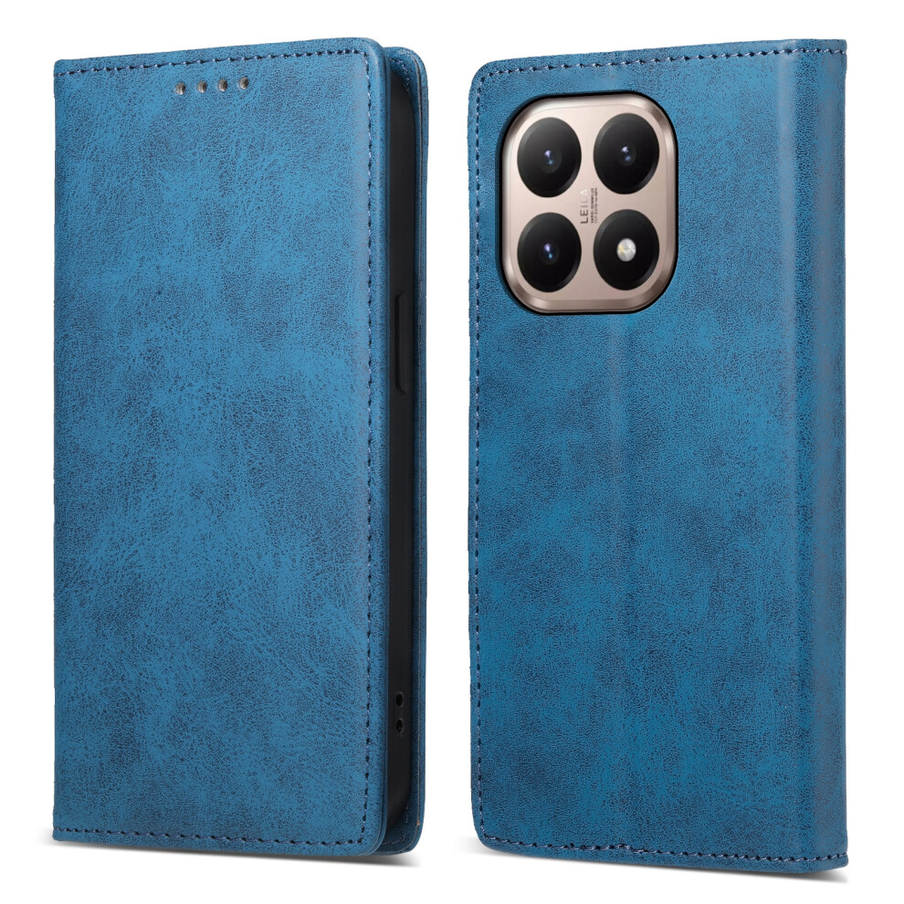 (Blue) For Xiaomi 15T Wallet Case Rfid Blocking Pu Leather Phone Cover Blue 6914294503342