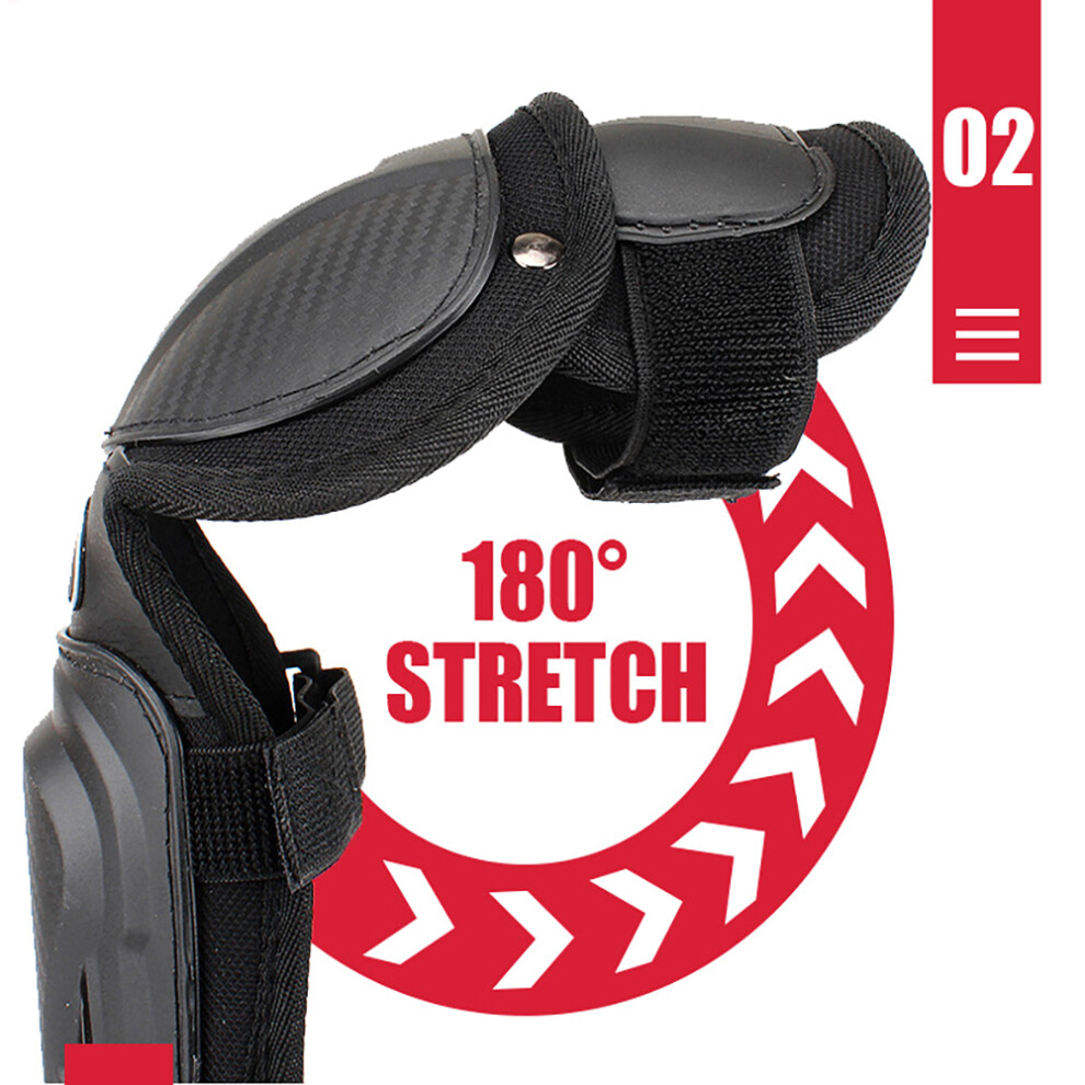 Ergonomic Knee And Elbow Protector Set Black 7293282033757