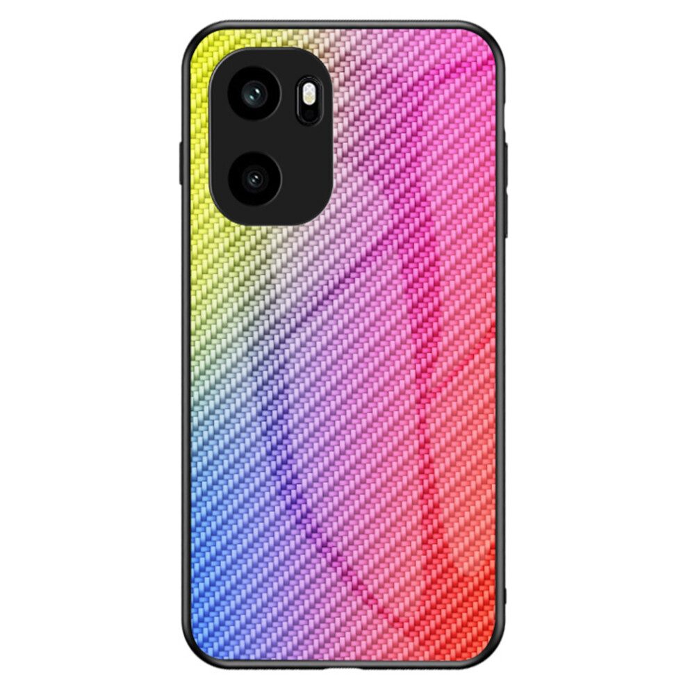 (Colorful Fiber) For Oneplus Ace 6 5G Case Tempered Glass Shockproof Phone Cover 6914290223220