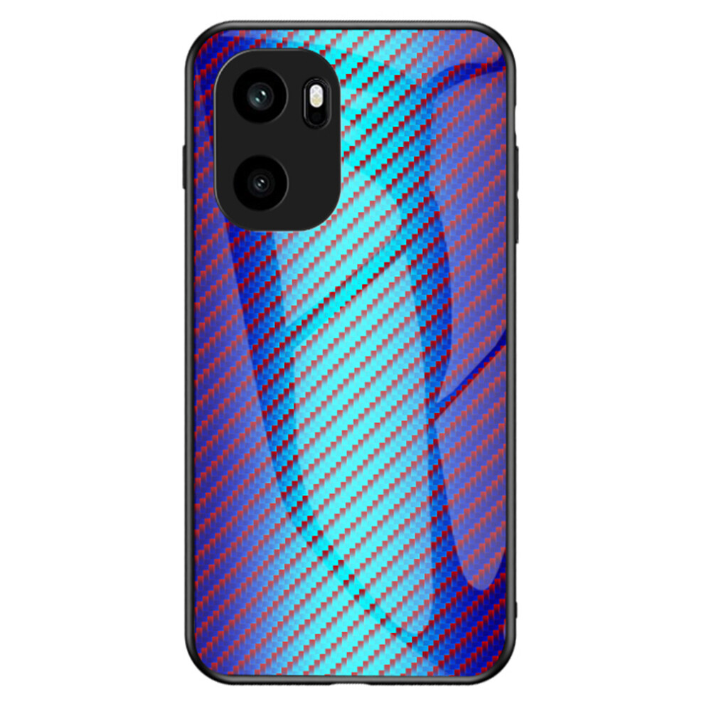 ( Fiber) For Oneplus Ace 6 5G Case Tempered Glass Shockproof Phone Cover Blue 6914291298234