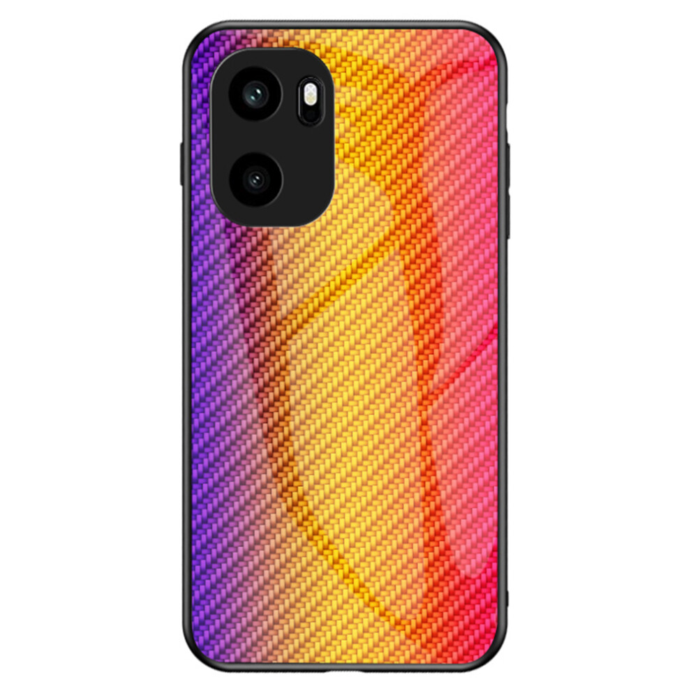 ( Fiber) For Oneplus Ace 6 5G Case Tempered Glass Shockproof Phone Cover Golden 6914298394663