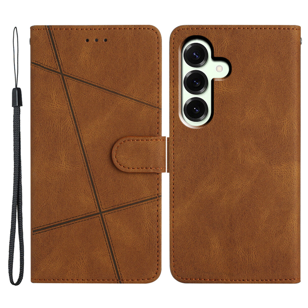 (Brown) For Samsung Galaxy A57 5G Case Crazy Horse Texture Pu Leather Wallet Stand Phone Cover Brown 6914295966702