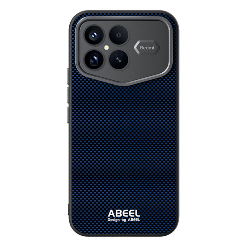 (Blue) Abeel For Xiaomi Redmi K90 Pro Max Champion Edition Magnetic Case Printed Pc Tpu Aluminum Alloy Leather Phone Cover Blue 6914290595884