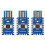 3X Waveshare per Raspberry Pi  2 RP2350-One  Development Board Tipo-A RP2350A Processore Dual Core 1