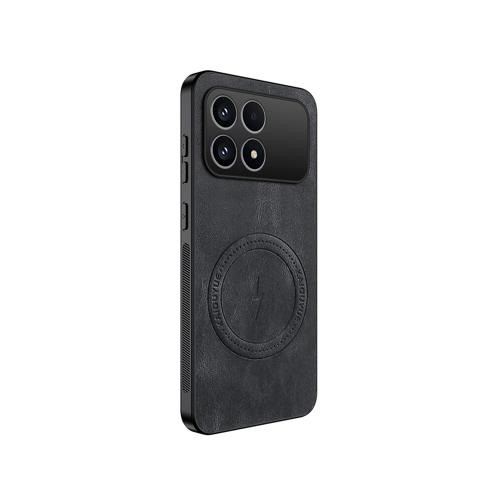 (Black) Wanlonfeng For Xiaomi Redmi K90 5G / Poco F8 Pro Magnetic Case Sd1 Series Nappa Texture Pc Tpu Phone Cover Black 6914294292567