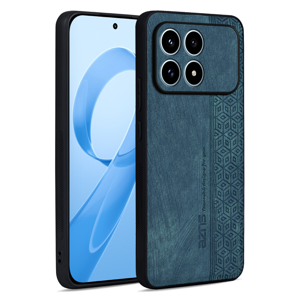 (Green) Azns For Xiaomi Redmi K90 5G / Poco F8 Pro Case Protective Pu Leather Covered Tpu Phone Shell Green 6914292412325