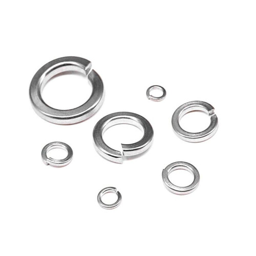 Spring Lock Washer,304 Stainless Steel Spring Lock Washer Assortment Set (1230-Pcs,8-Size) 1