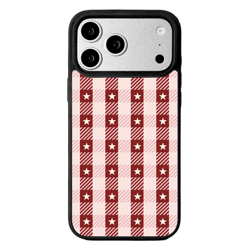 (Star Grid) Eycase Grid Series For Iphone 17 Pro Max Magnetic Case Edge Tpu + Acrylic Cover Compatible With Magsafe Black 6914295139106