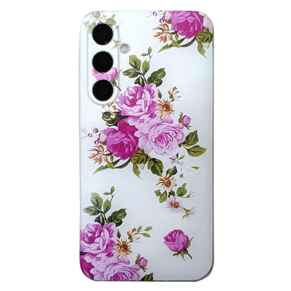 (Rose Flower) For Samsung Galaxy S26 Case Pattern Printing Cell Phone Tpu Back Cover 6914292827112