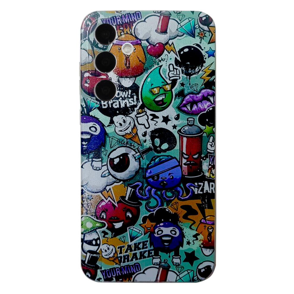 (Garbage) For Samsung Galaxy A57 5G Case Pattern Printing Cell Phone Tpu Back Cover 6914292949197