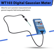 WT103 High Accuracy Digital Gauss Meter, Portable Magnet Exterior Magnetic Field Intensity Testing Instrument US PLUG
