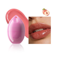 Lip Blam Hydrating Lip Cream in Innovative Egg Shape Including Fuzzy Attachment 04color