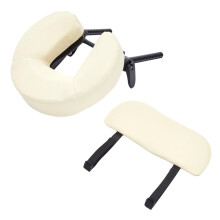 Professional Face Support Tray Ergonomic Contoured For Spa Bed Comfortable Off whitecolor
