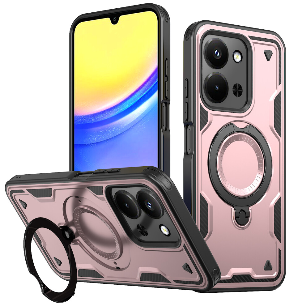 (Rose ) Phone Case For Xiaomi Redmi 15C 5G (Eu) (173Mm) / 4G (Eu) (173Mm) / Poco C85 4G (173Mm) Magnetic Case Military Prote Gold 6914290290468