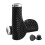 1Pair Hollow Bicycles Handlebar Grips Shock Absorption Handle Bar Cover Silver 1