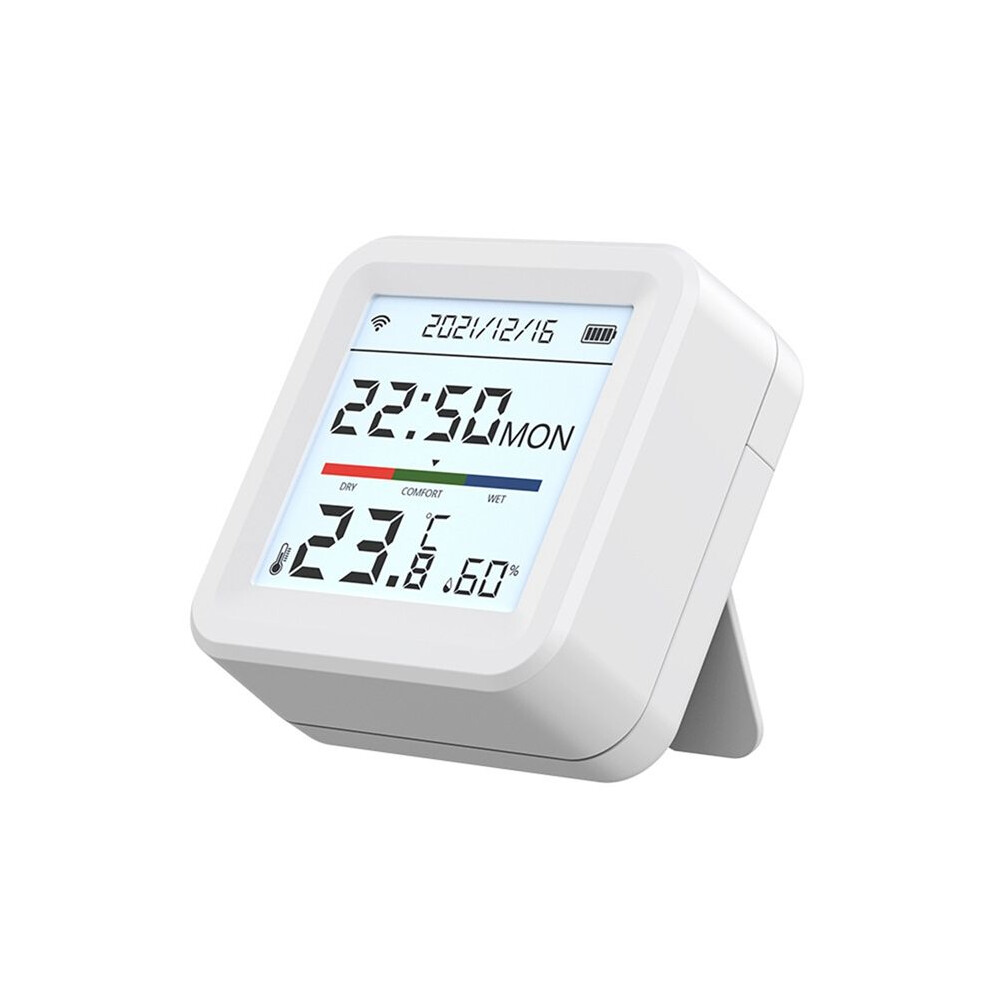 Photos - Security Sensor Jojomino Tuya WiFi Temperature Humidity Sensor Life Backlight Hygrometer Thermometer Sensor Mobile Phone Remote Monitoring 