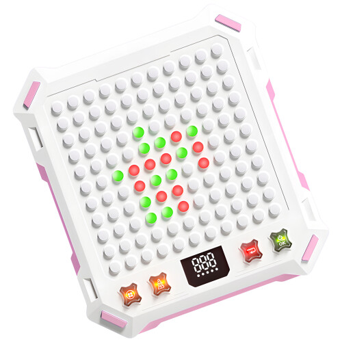 Interactive Learning Game Set for Kids Age Parent Child Educational Toy with 14 Pink